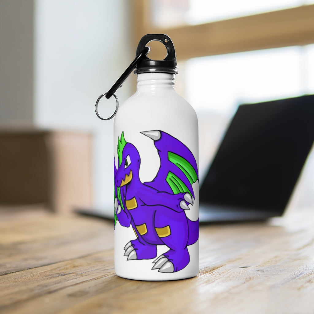 Emiletas Stainless Steel Water Bottle with a stylish design and plastic screw top, perfect for hydration on the go.