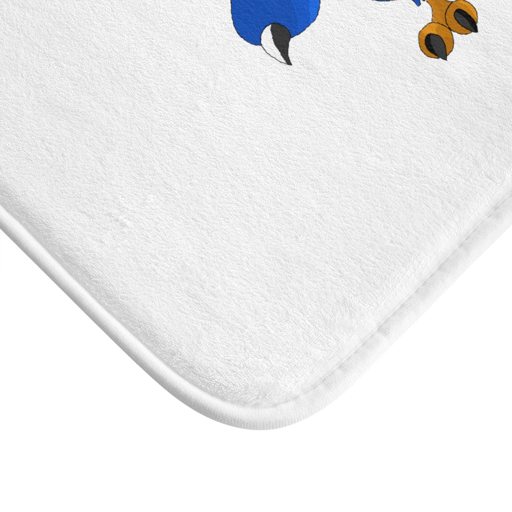 Empeor Bath Mat featuring a stylish design with anti-slip backing, made from soft microfiber material.