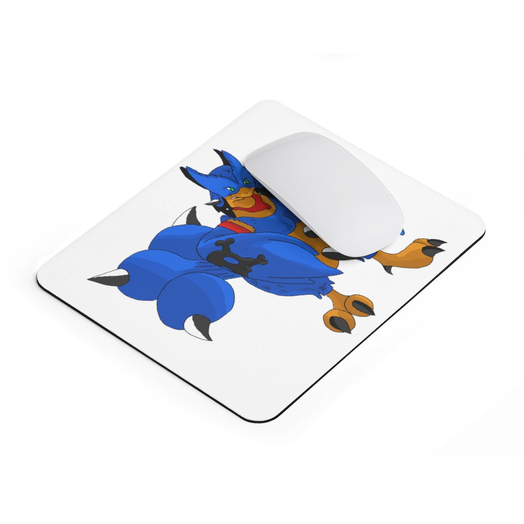 Empeor Mouse Pad featuring a vibrant full print design on a smooth neoprene surface, ideal for enhancing desk aesthetics.