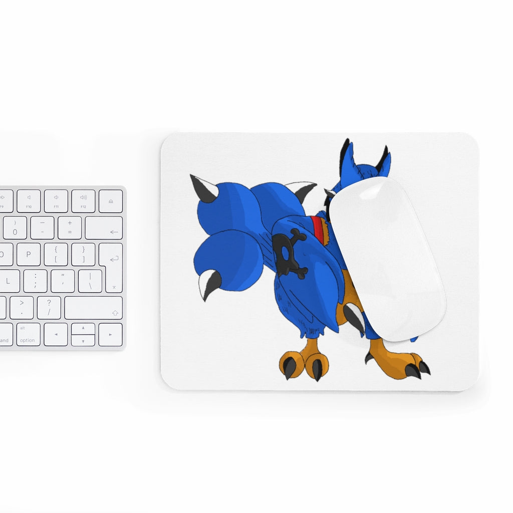 Empeor Mouse Pad featuring a vibrant full print design on a smooth neoprene surface, ideal for enhancing desk aesthetics.