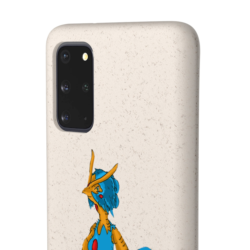 Empress Biodegradable Case made from plant-based materials, featuring a slim design and precise cutouts for connectivity.