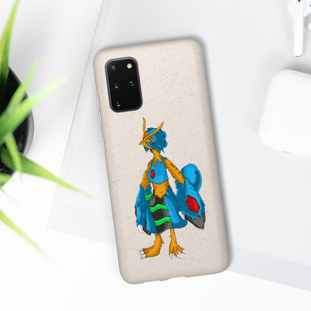 Empress Biodegradable Case made from plant-based materials, featuring a slim design and precise cutouts for connectivity.