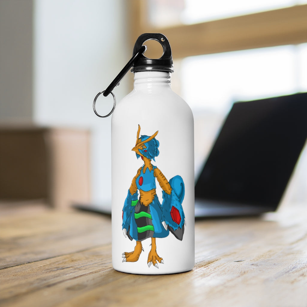 Empress Stainless Steel Water Bottle with a stylish design and plastic screw top, perfect for hydration on the go.