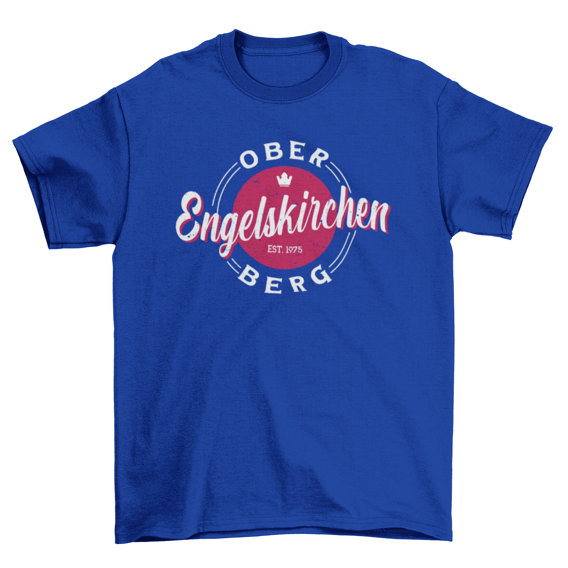 Engelskirchen Oberberg t-shirt featuring a stylish German quote design.