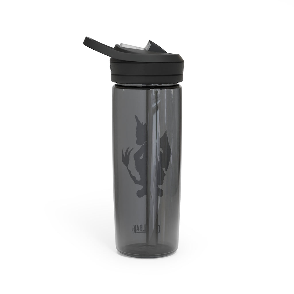 Ephanight CamelBak Eddy® Water Bottle in 20oz and 25oz sizes, showcasing its robust Tritan™ material and spill-proof design.