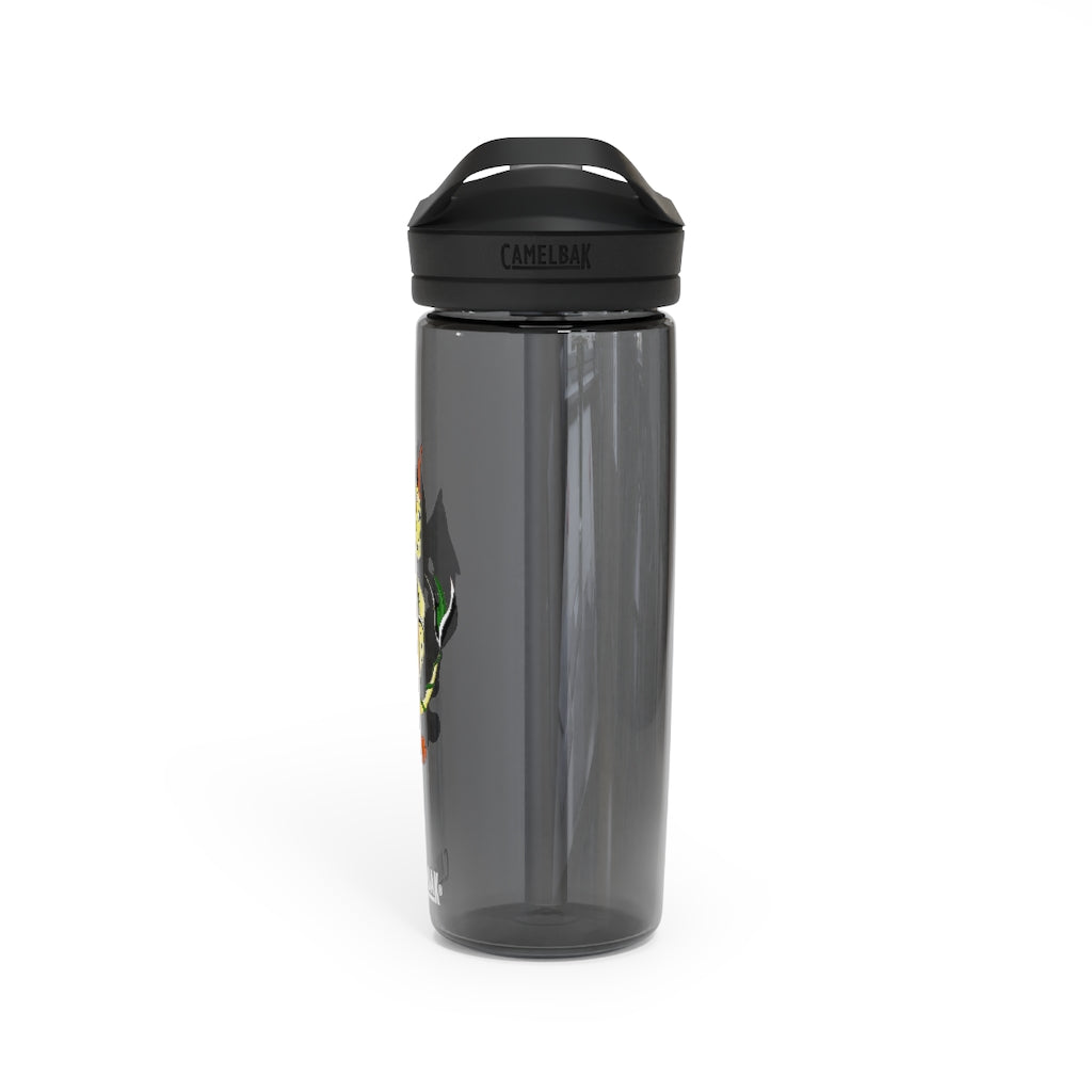 Ephanight CamelBak Eddy® Water Bottle in 20oz and 25oz sizes, showcasing its robust Tritan™ material and spill-proof design.