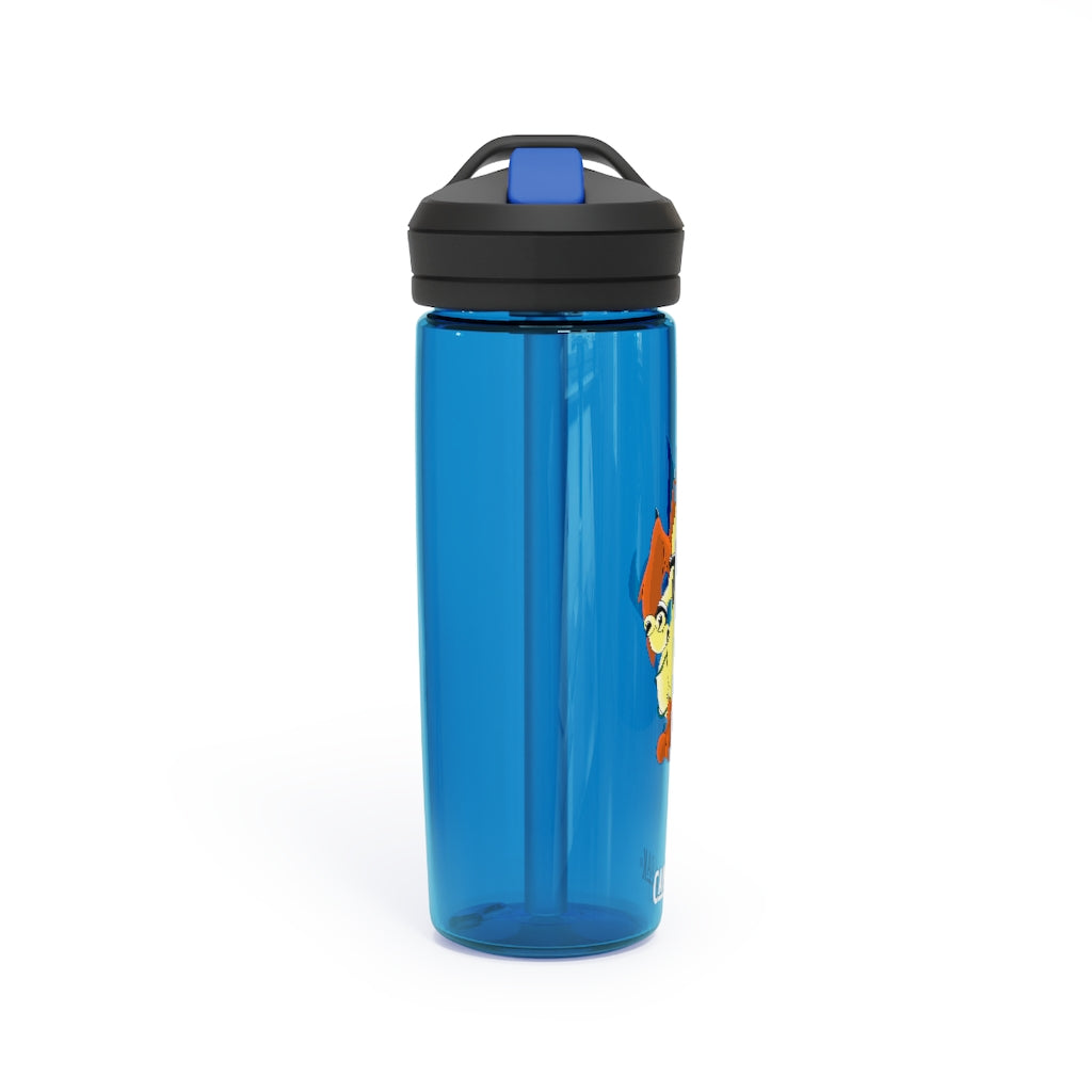 Ephanight CamelBak Eddy® Water Bottle in 20oz and 25oz sizes, showcasing its robust Tritan™ material and spill-proof design.