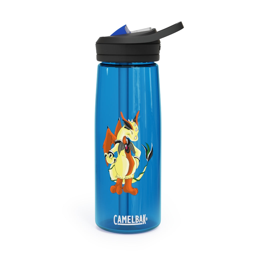 Ephanight CamelBak Eddy® Water Bottle in 20oz and 25oz sizes, showcasing its robust Tritan™ material and spill-proof design.