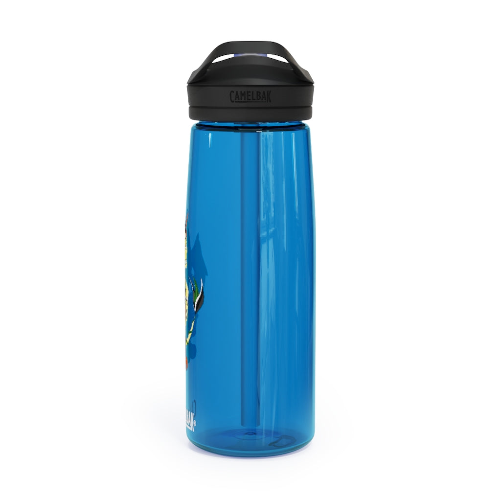 Ephanight CamelBak Eddy® Water Bottle in 20oz and 25oz sizes, showcasing its robust Tritan™ material and spill-proof design.