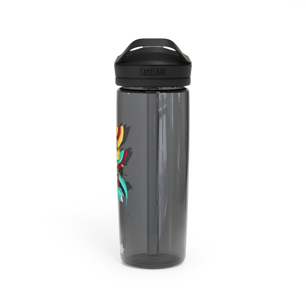 Fabaraess CamelBak Eddy® Water Bottle in 20oz and 25oz sizes, made from durable Tritan™ material with a spill-proof biting valve.