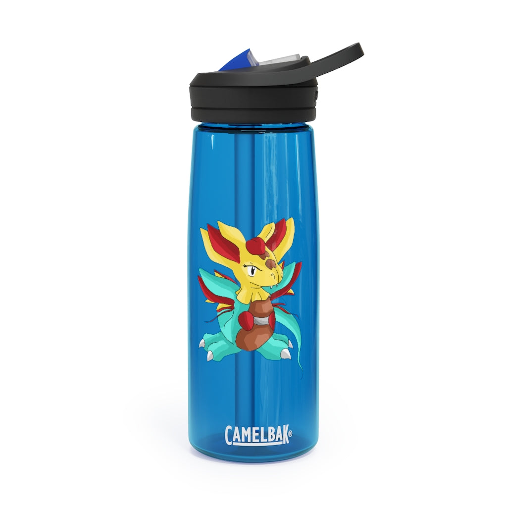 Fabaraess CamelBak Eddy® Water Bottle in 20oz and 25oz sizes, made from durable Tritan™ material with a spill-proof biting valve.