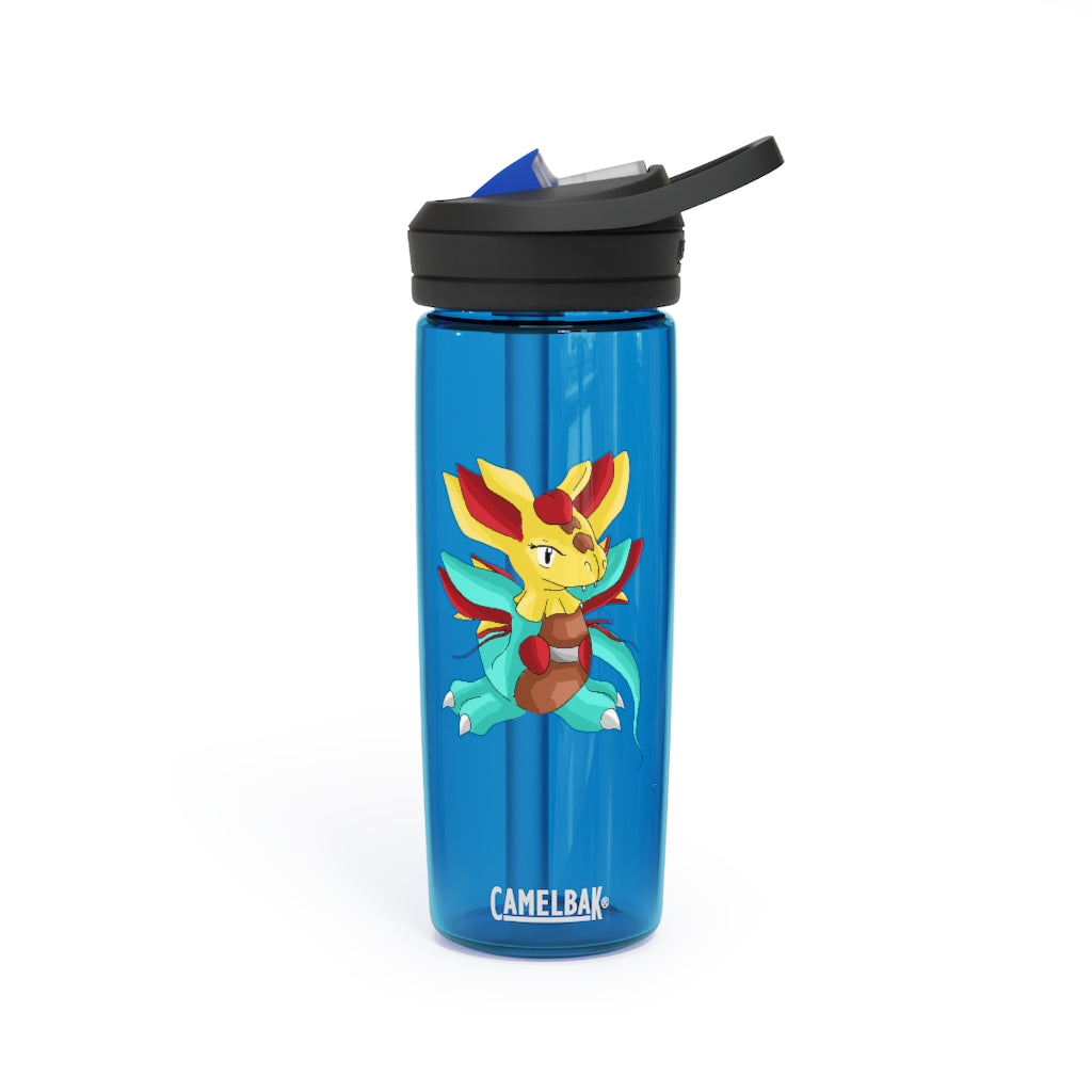 Fabaraess CamelBak Eddy® Water Bottle in 20oz and 25oz sizes, made from durable Tritan™ material with a spill-proof biting valve.