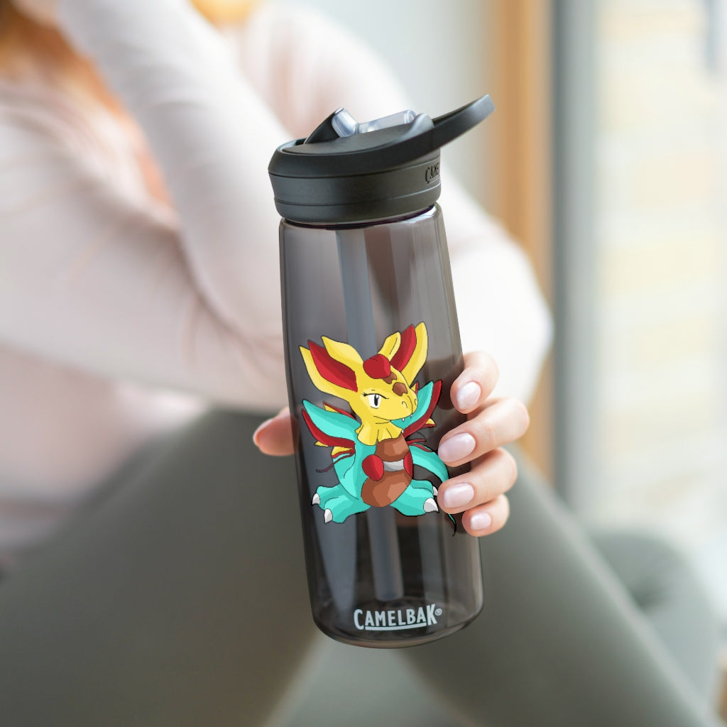 Fabaraess CamelBak Eddy® Water Bottle in 20oz and 25oz sizes, made from durable Tritan™ material with a spill-proof biting valve.