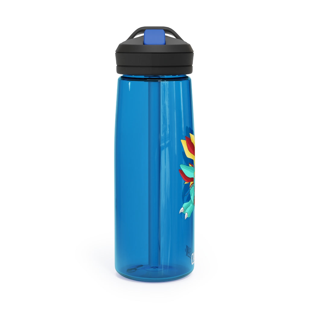 Fabaraess CamelBak Eddy® Water Bottle in 20oz and 25oz sizes, made from durable Tritan™ material with a spill-proof biting valve.