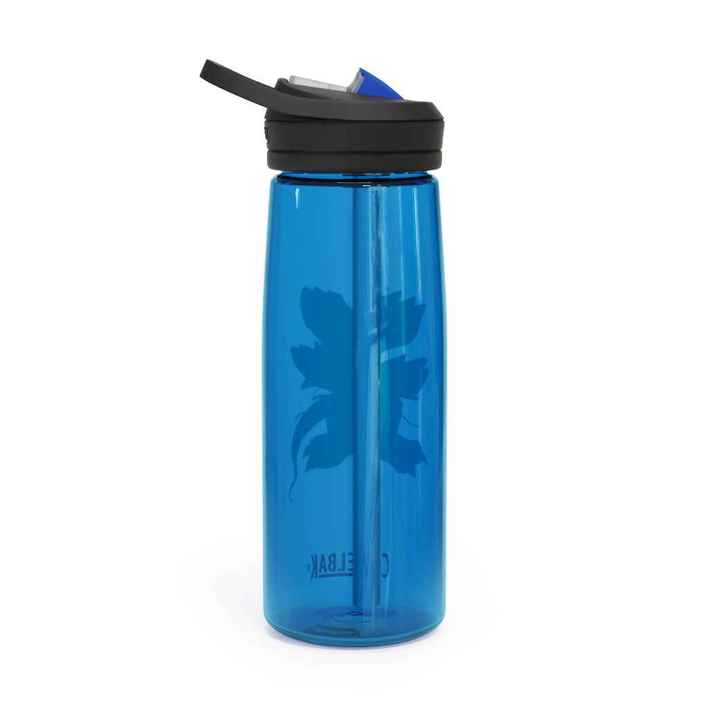 Fabaraess CamelBak Eddy® Water Bottle in 20oz and 25oz sizes, made from durable Tritan™ material with a spill-proof biting valve.