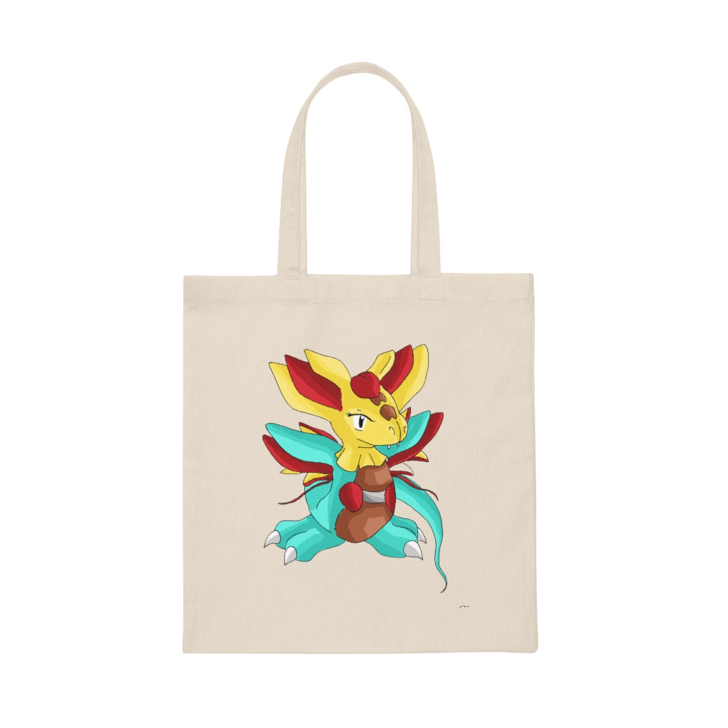 Fabaraess Canvas Tote Bag made of 100% cotton sheeting, featuring reinforced handles and a spacious design for personalized artwork.