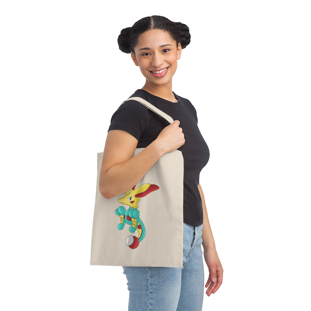 Fabaryu Canvas Tote Bag made of 100% cotton sheeting, featuring reinforced handles and a spacious design for personalized use.