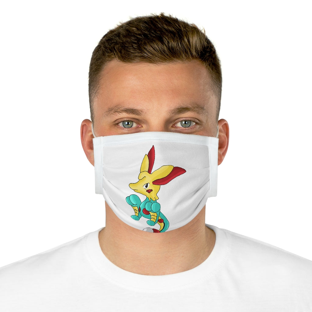 Fabaryu Cotton Face Mask featuring unique motifs and adjustable design for comfort and style.