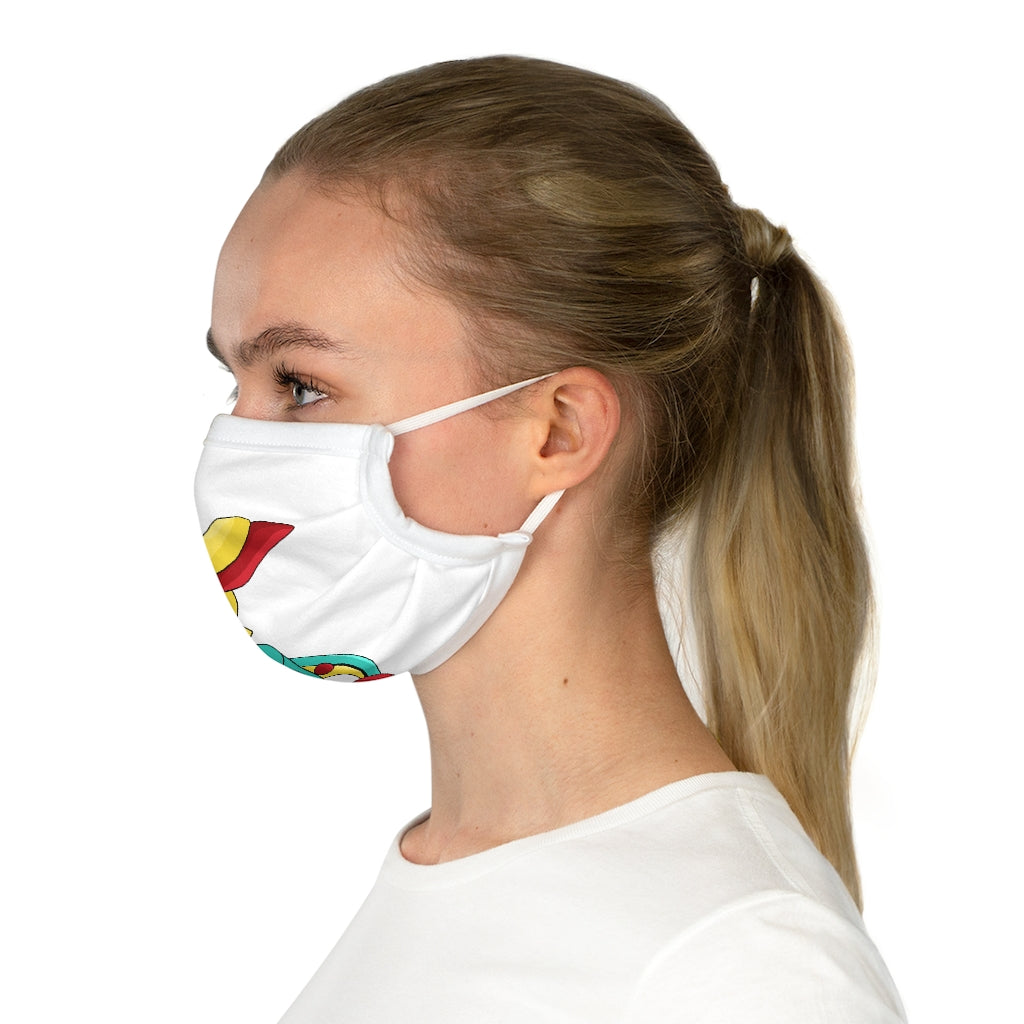 Fabaryu Cotton Face Mask featuring unique motifs and adjustable design for comfort and style.