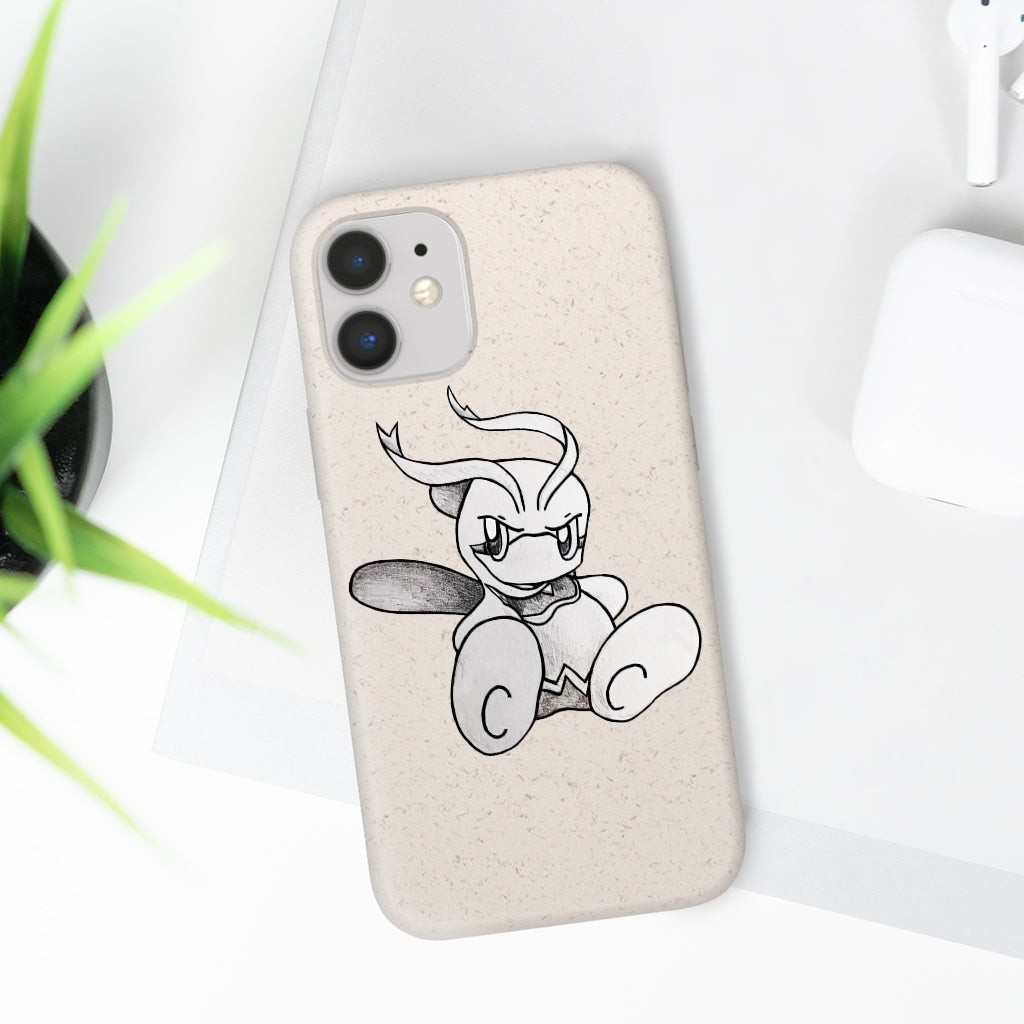 Fairyu Biodegradable Case made from plant-based materials, featuring a slim design and precise cutouts for connectivity.