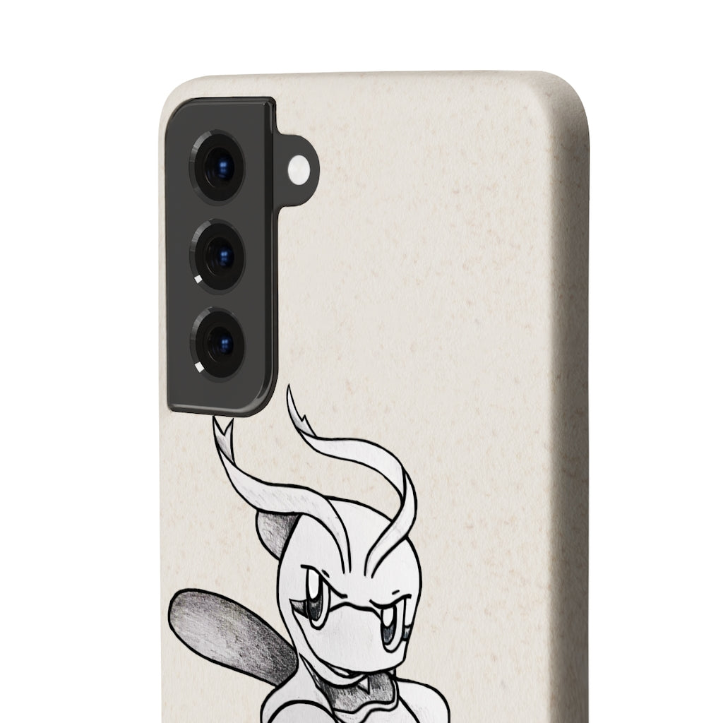 Fairyu Biodegradable Case made from plant-based materials, featuring a slim design and precise cutouts for connectivity.