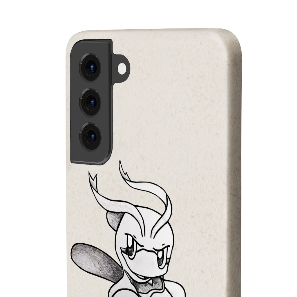 Fairyu Biodegradable Case made from plant-based materials, featuring a slim design and precise cutouts for connectivity.