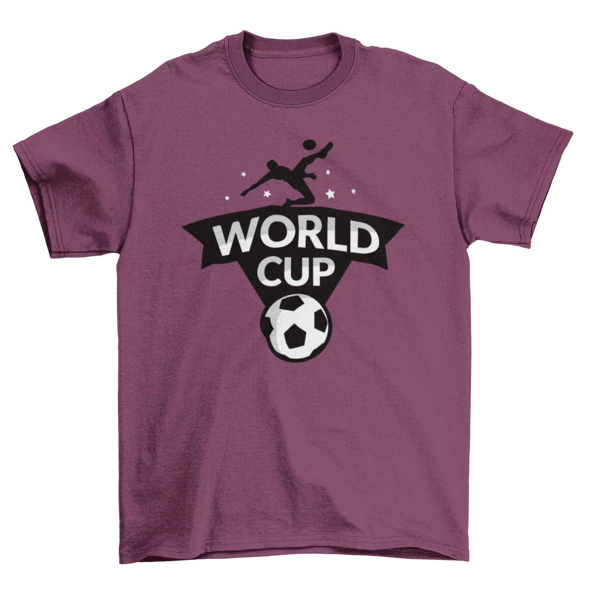 Fashion Football t-shirt featuring a vibrant World Cup design for the 2018 tournament in Russia.