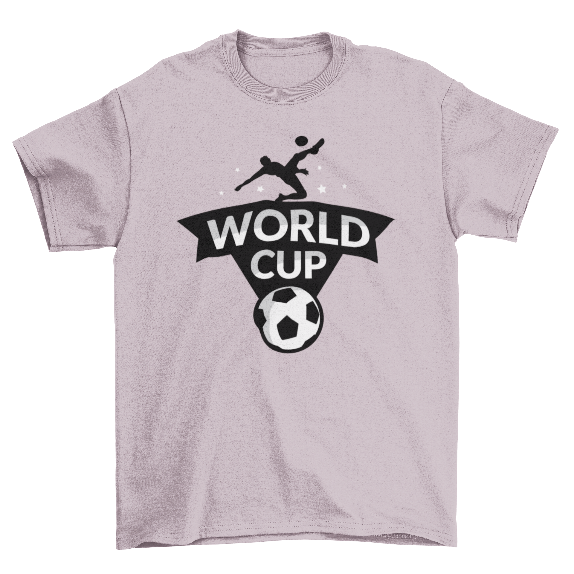 Fashion Football t-shirt featuring a vibrant World Cup design for the 2018 tournament in Russia.