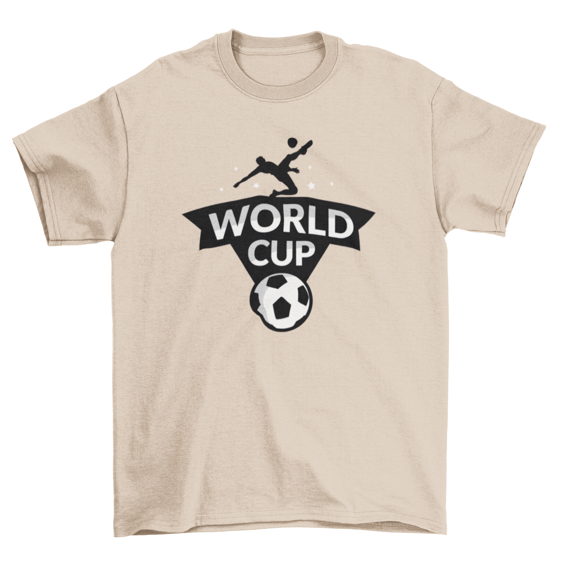 Fashion Russia Soccer Football Cup t-shirt featuring a vibrant football player illustration, perfect for sports enthusiasts.