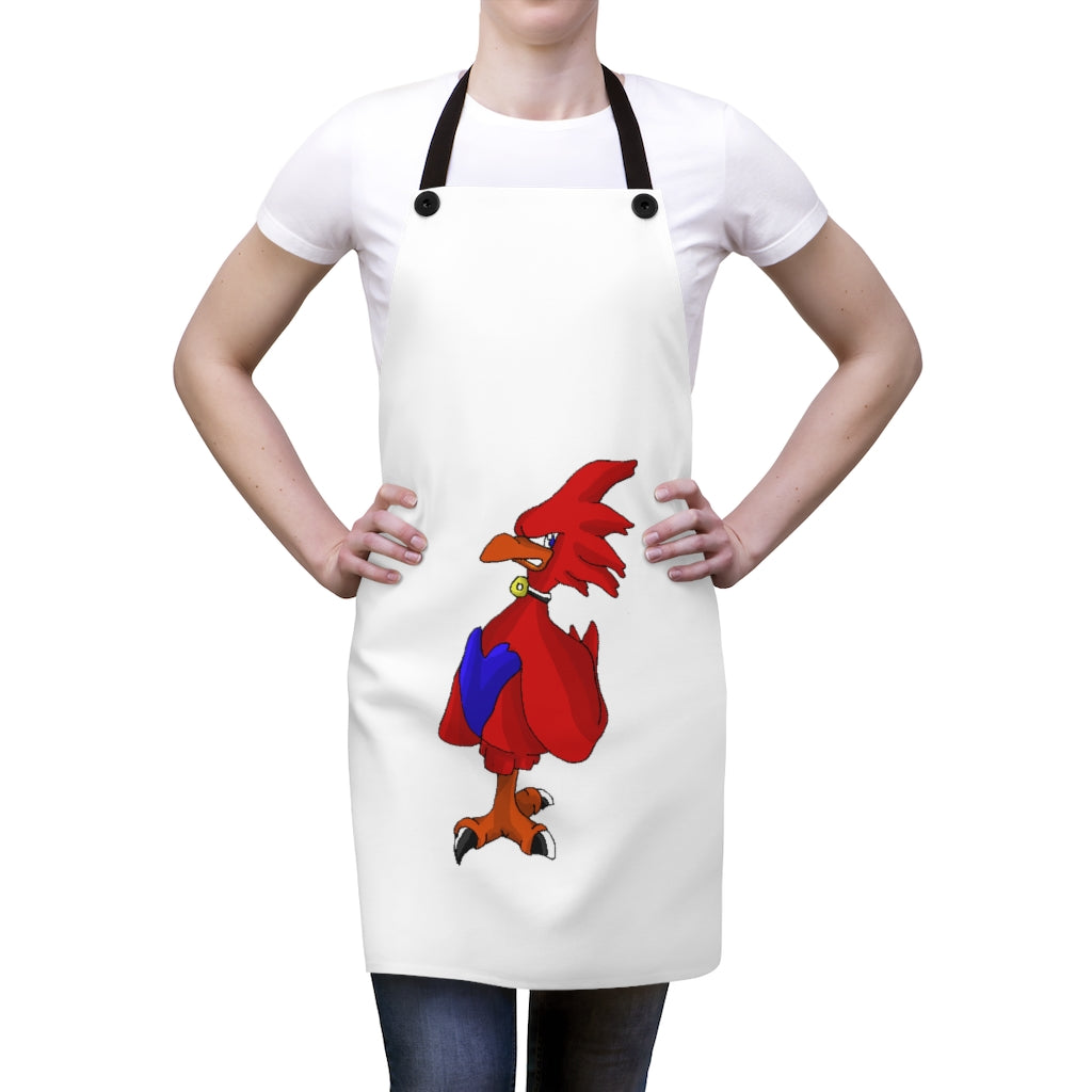 Stylish Faulkner Apron made of durable polyester with detachable twill straps and customizable print.