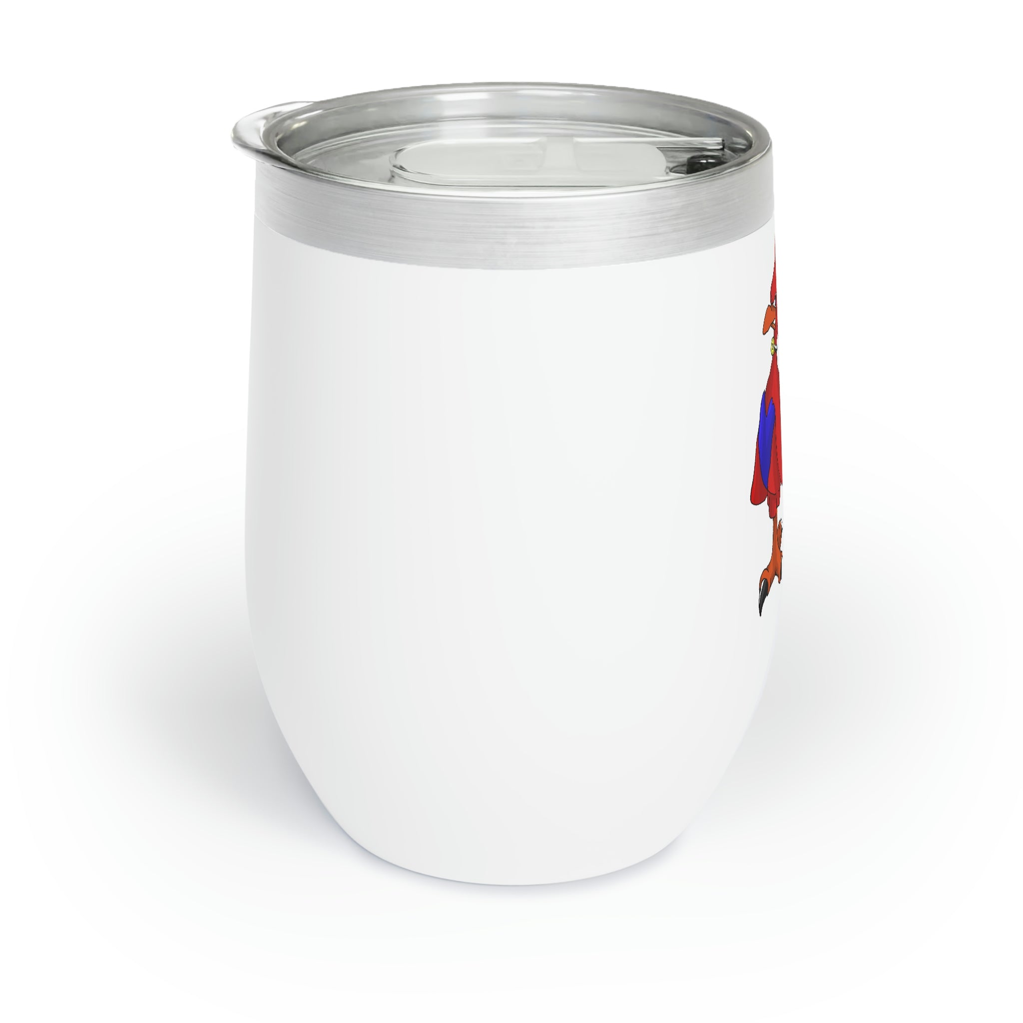 Faulkner Chill Wine Tumbler in stainless steel with a sleek design, perfect for keeping beverages at the ideal temperature.