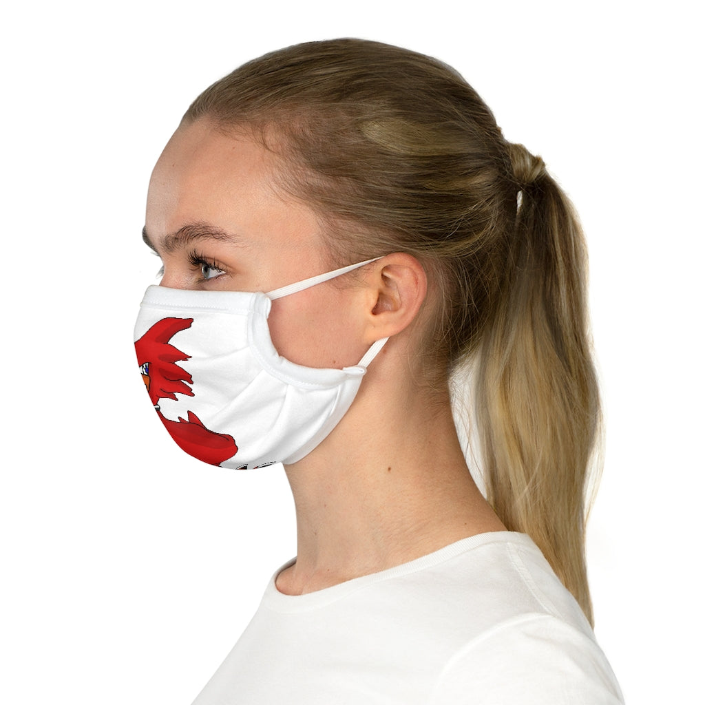 Faulkner Cotton Face Mask featuring unique motifs and photography, made from 100% cotton with adjustable earloops and nose wire.