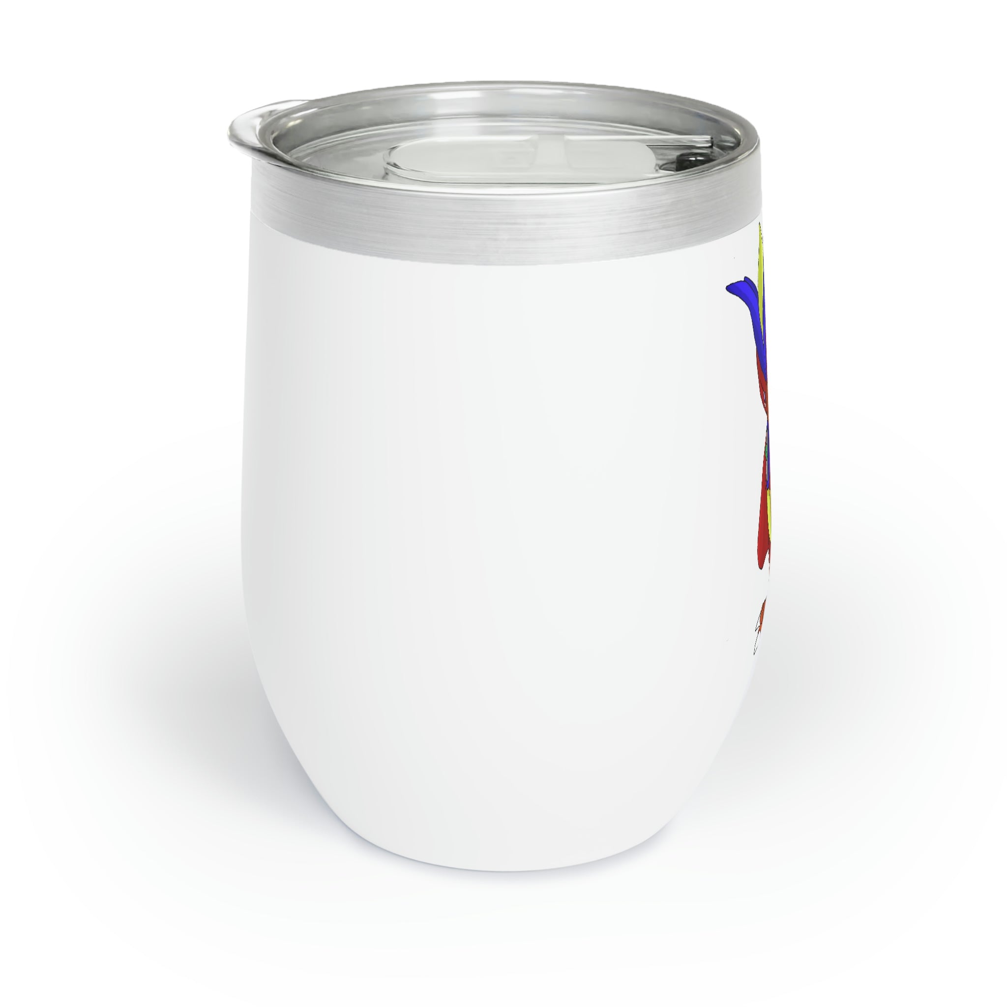 Faulkoneir Chill Wine Tumbler in stainless steel with a sleek design, perfect for keeping beverages at the ideal temperature.