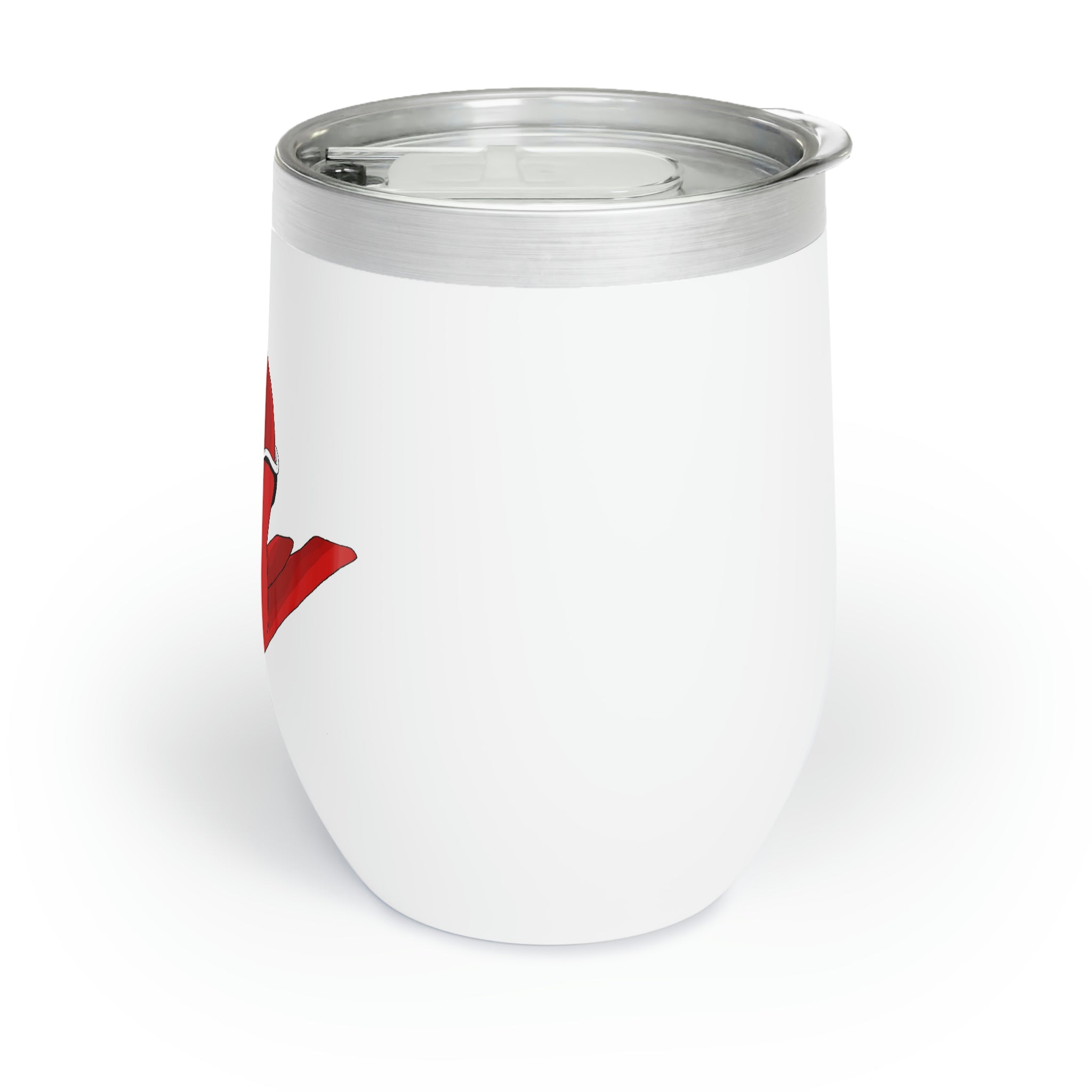 Faulkoneir Chill Wine Tumbler in stainless steel with a sleek design, perfect for keeping beverages at the ideal temperature.