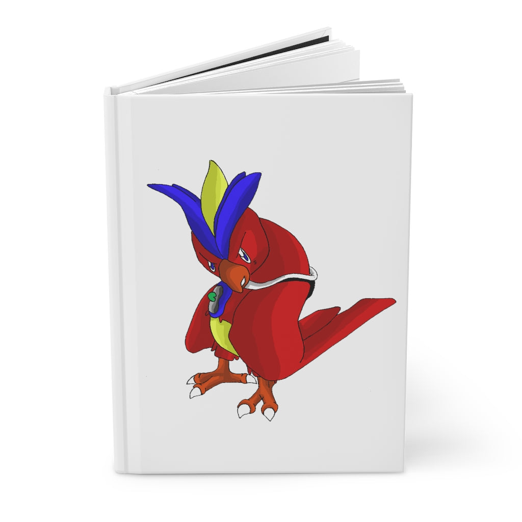 Faulkoneir Hardcover Journal Matte with customizable covers and lined pages, showcasing its sleek design and durable hardcover.