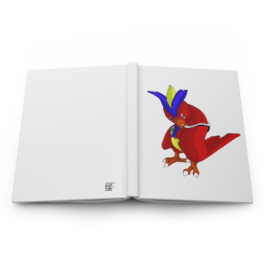 Faulkoneir Hardcover Journal Matte with customizable covers and lined pages, showcasing its sleek design and durable hardcover.