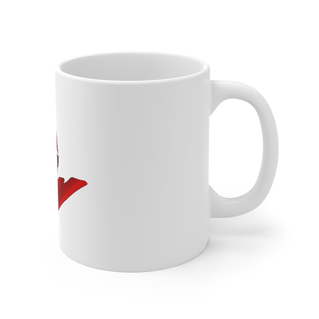 Faulkoneir Mug - Small 11oz with scratch-resistant finish and easy-grip handle, perfect for coffee or tea.