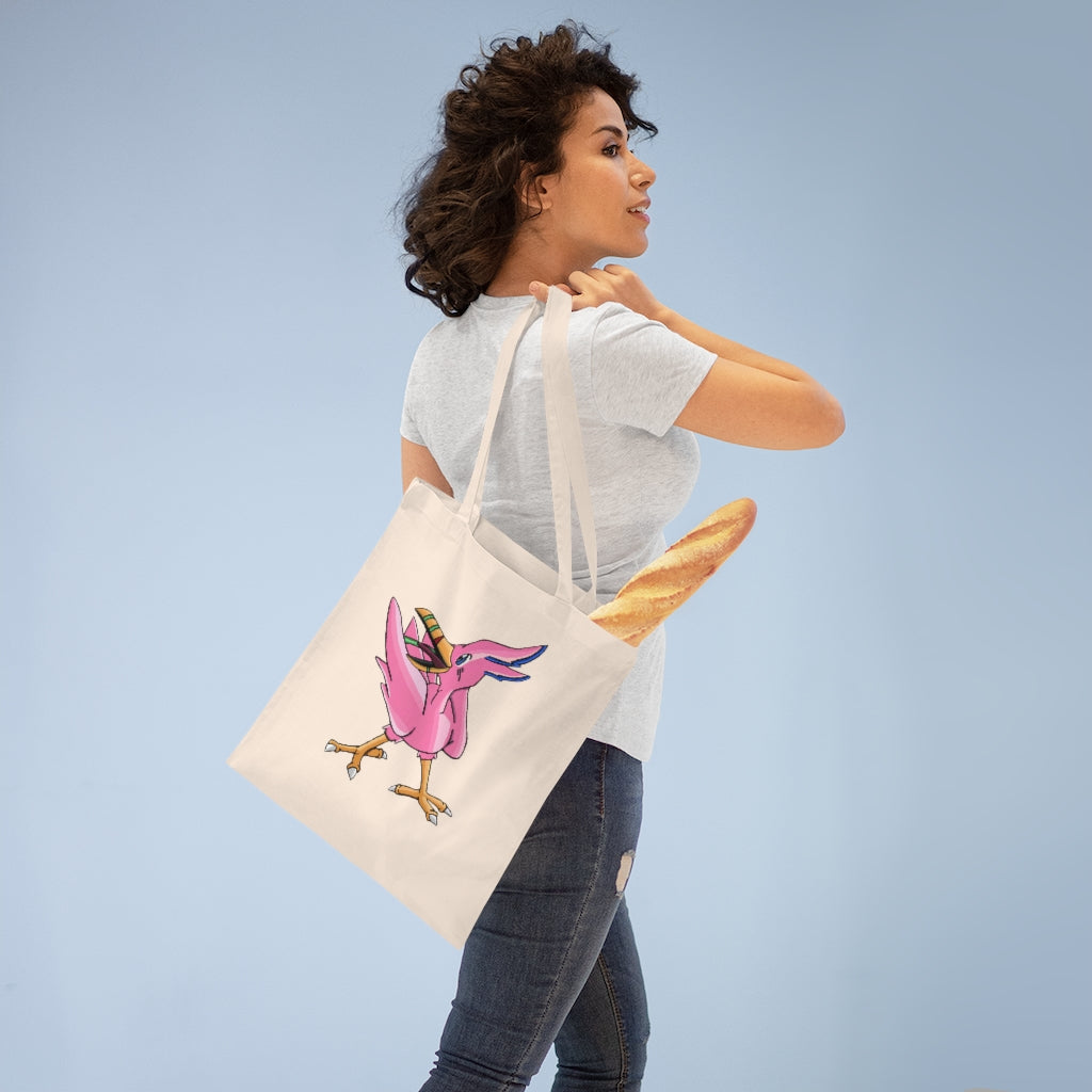 Flarem Tote Bag made of 100% cotton with long handles and cross stitching, available in multiple colors.