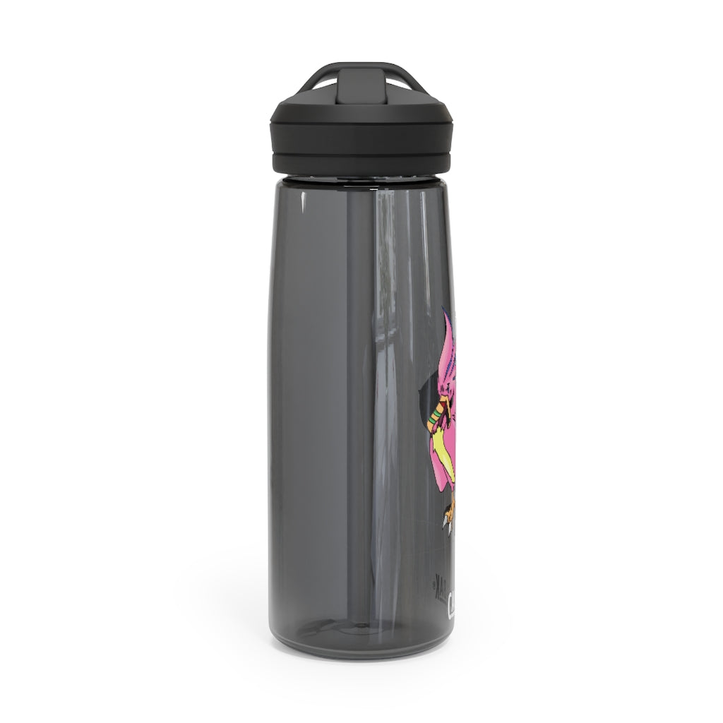 Flaremyu CamelBak Eddy® Water Bottle in 20oz and 25oz sizes, showcasing its robust design and personalized options.