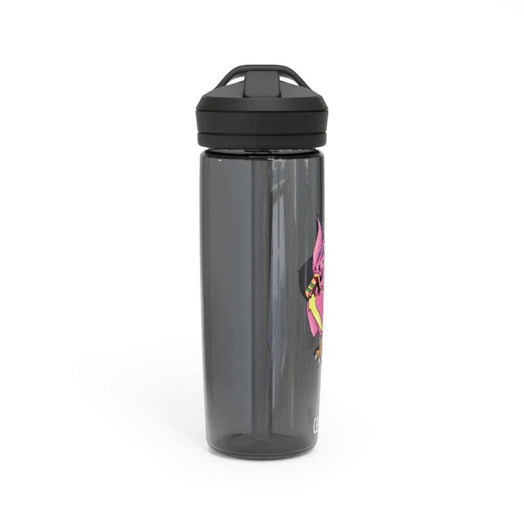 Flaremyu CamelBak Eddy® Water Bottle in 20oz and 25oz sizes, showcasing its robust design and personalized options.