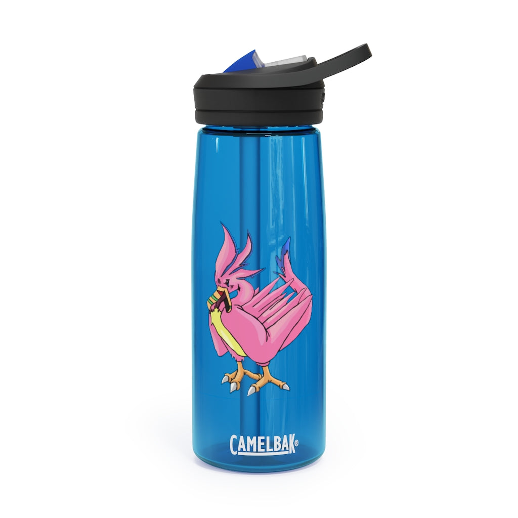 Flaremyu CamelBak Eddy® Water Bottle in 20oz and 25oz sizes, showcasing its robust design and personalized options.