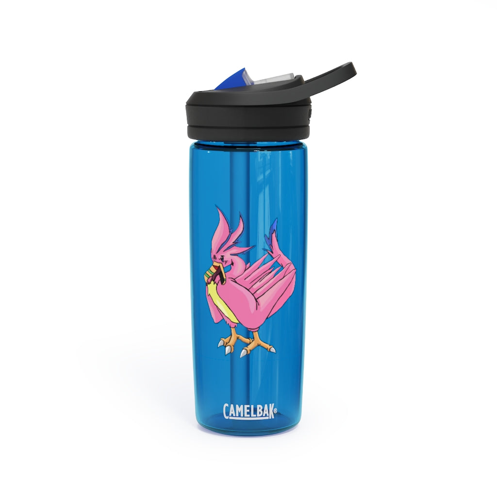 Flaremyu CamelBak Eddy® Water Bottle in 20oz and 25oz sizes, showcasing its robust design and personalized options.