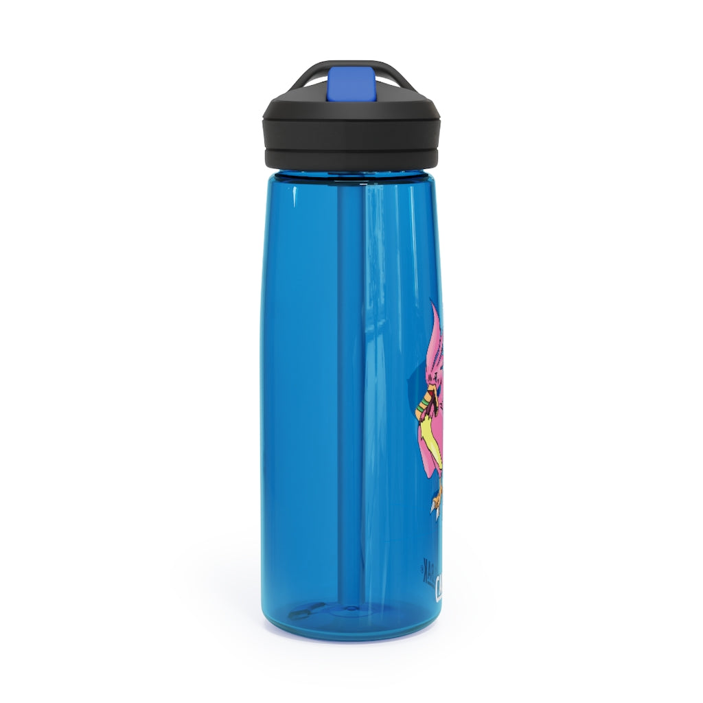 Flaremyu CamelBak Eddy® Water Bottle in 20oz and 25oz sizes, showcasing its robust design and personalized options.