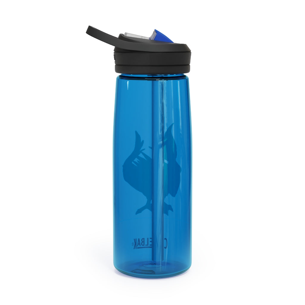 Flaremyu CamelBak Eddy® Water Bottle in 20oz and 25oz sizes, showcasing its robust design and personalized options.