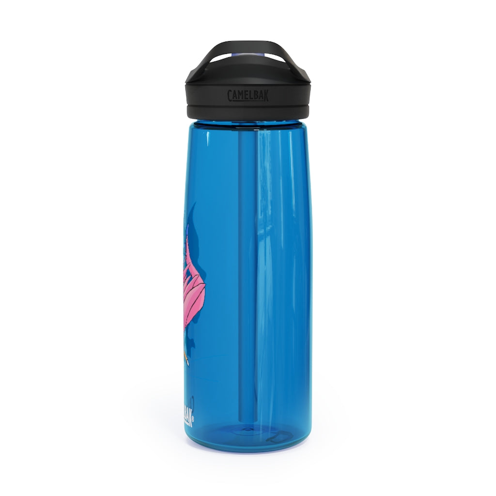 Flaremyu CamelBak Eddy® Water Bottle in 20oz and 25oz sizes, showcasing its robust design and personalized options.