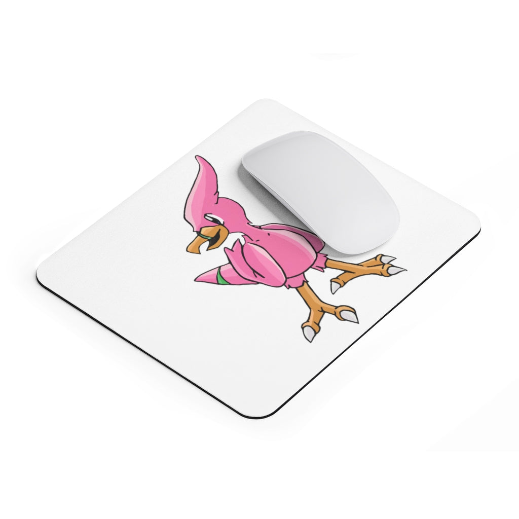 Flaryu Mouse Pad featuring a vibrant full print design on a smooth Neoprene surface, ideal for enhancing desk aesthetics.