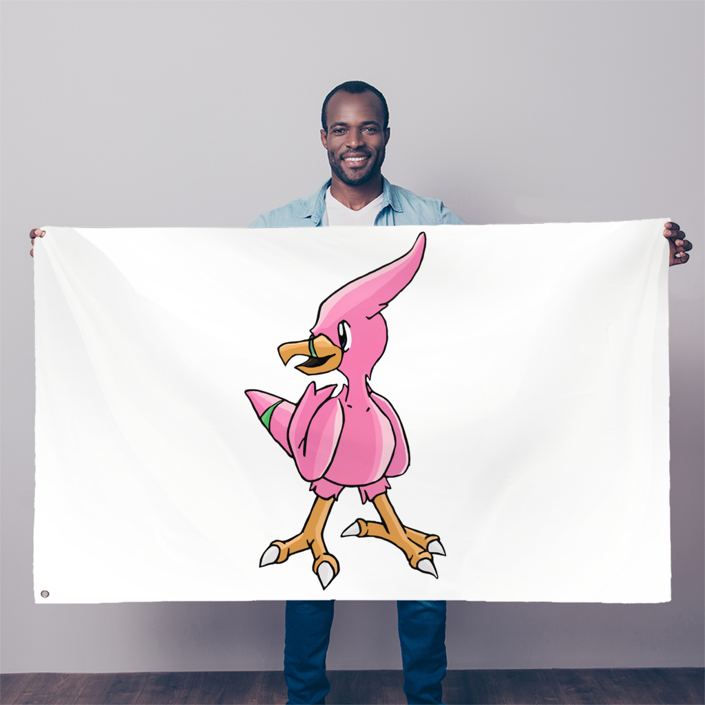 Flaryu Sublimation Flag measuring 5FT x 3FT, made of durable polyester fabric with vibrant colors and double-stitched edges.