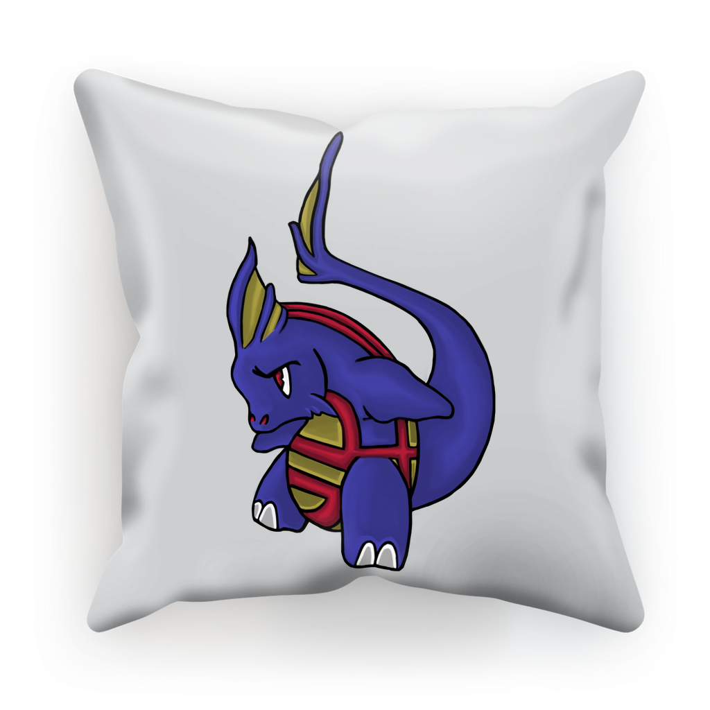 Flozor Sublimation Cushion Cover in suede and satin options, showcasing vibrant designs and strong zip closure.