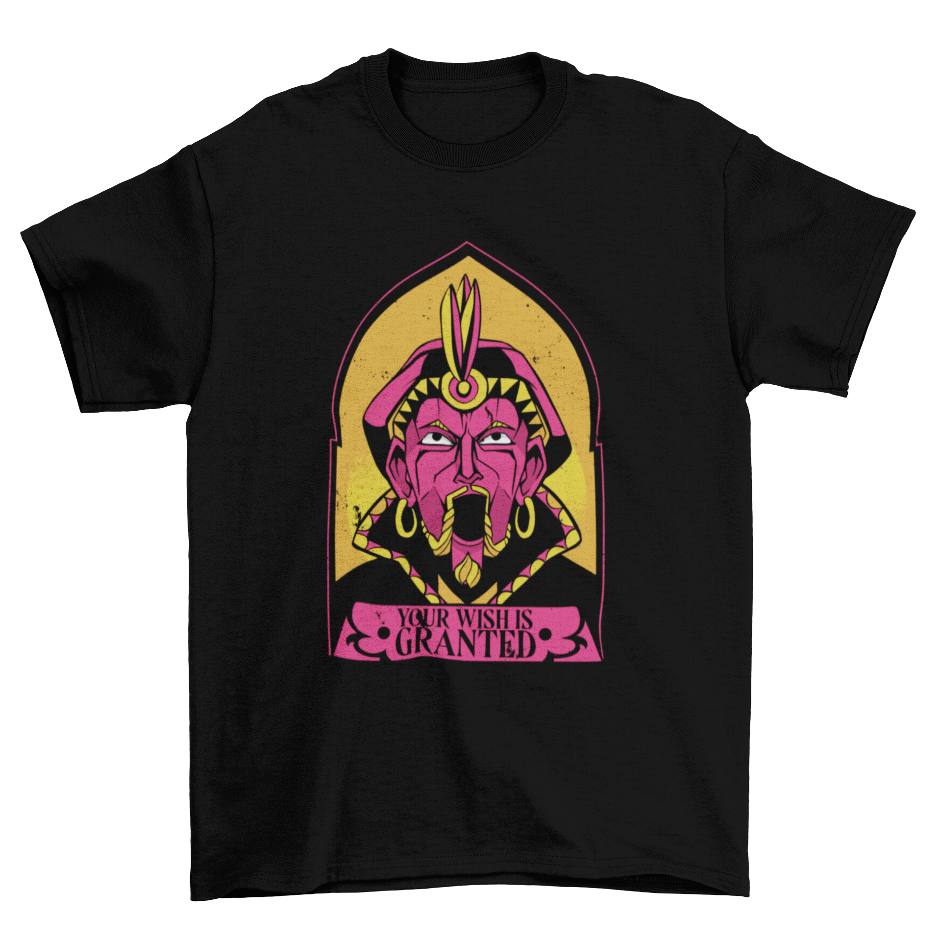 Fortune teller machine t-shirt featuring Zoltar's colorful illustration.