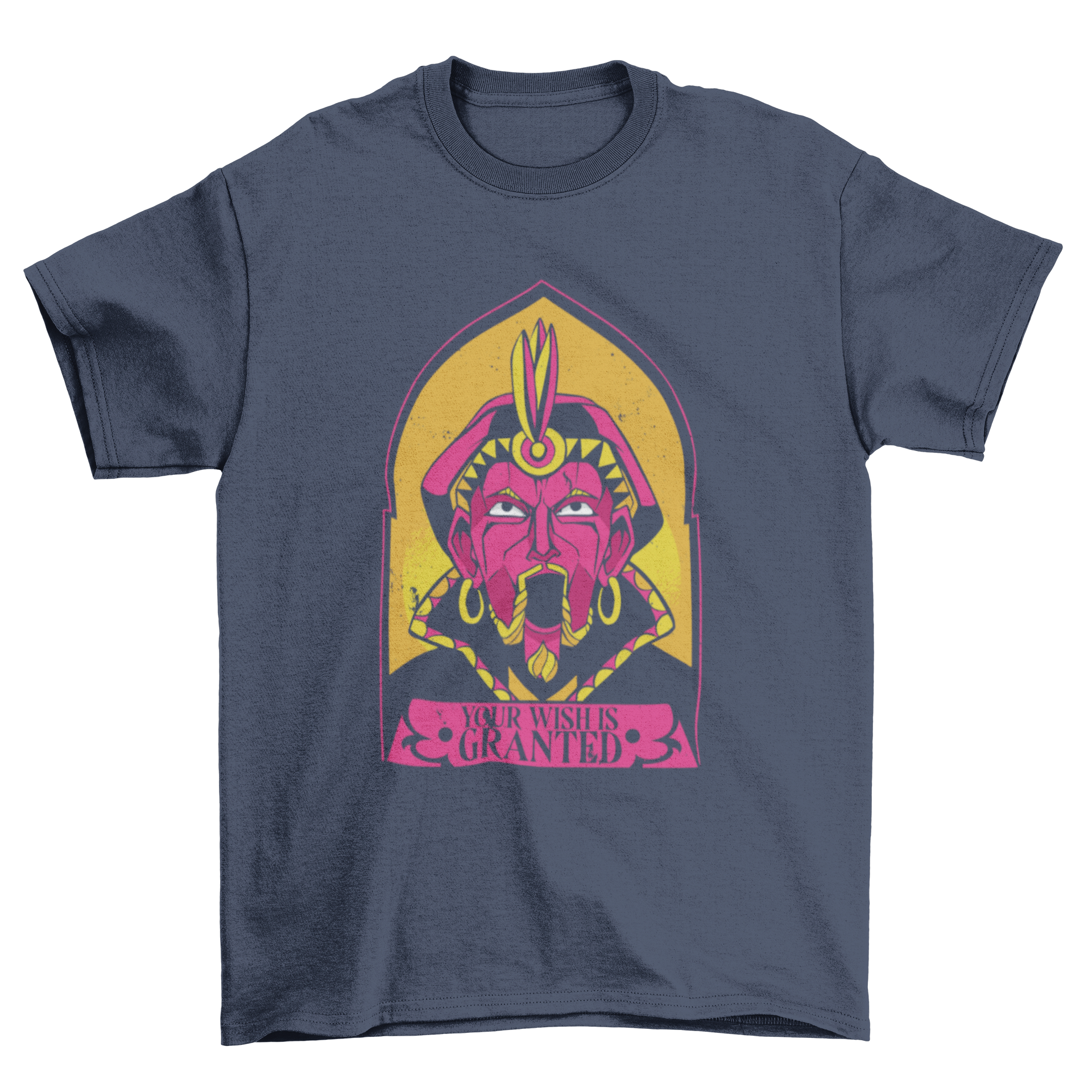 Fortune teller machine t-shirt featuring Zoltar's colorful illustration.